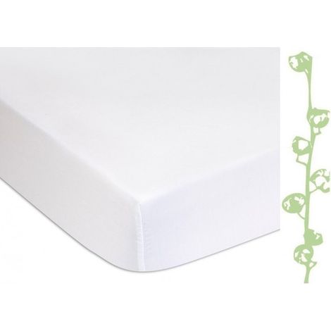 Protège matelas, alèse 140x190 cm Imperméable Lit Deux Places Coton BIO (1/5)
