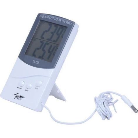 Thermometre sonde temperature digital interieur exterieur (1/3)