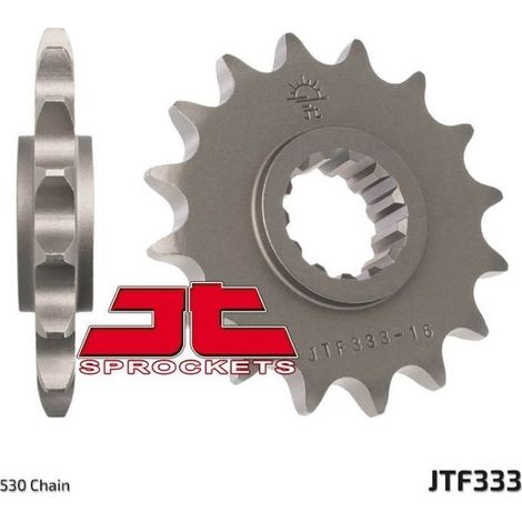 Pignone anteriore JT F333-16, 16 denti, misura 530 (1/2)