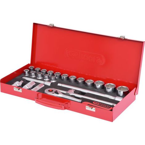 KS Tools 1/2 Steckschlüssel-Satz, 24-tlg
