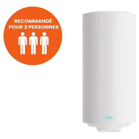 [JAMAIS UTILISE] Chauffe-Eau Électrique 150L OLYMPIC FRANCE Stéatite Vertical Mural Monophasé - 371118