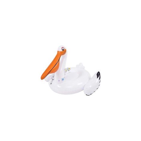 Gonfiabile A Forma Di Pellicano Bianco Materasso Piscina Estate Mare 128x115x84cm 016143 (1/3)