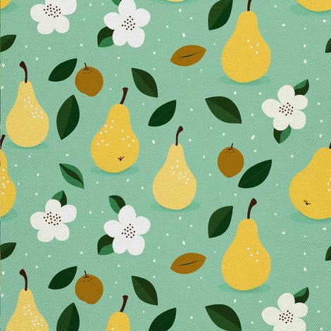 Tela decorativa para exteriores Oxford - Motivo frutal  DX6528 (1/5)