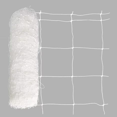 The support netting (4m x 5m) used for climbing plants is made of woven polyester fiber. (1/5)