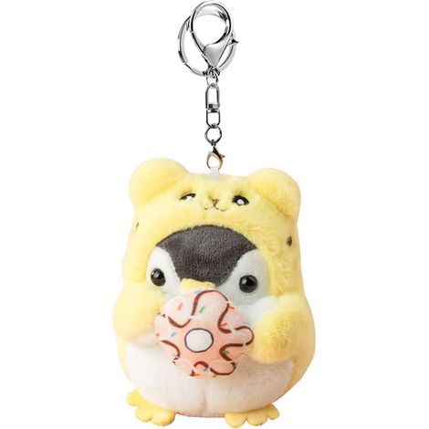 Porte-clés pendentif pingouin mignon - Adorable breloque animal pour sacs à main, portefeuilles, sacs à dos et clés de voiture - Cadeau parfait pour les amoureux des animaux (1/5)