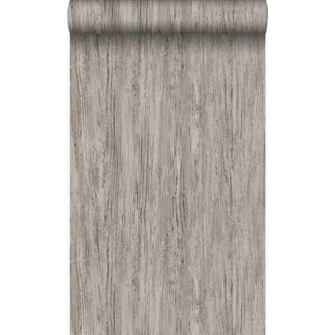 papier peint imitation bois marron clair - Origin Wallcoverings (1/5)