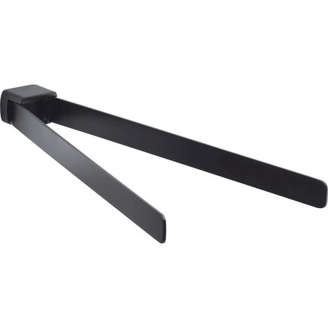 GEDY Portasalviette A Snodo Pirenei Nero Matt (1/4)