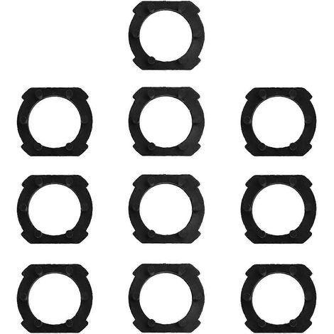 10 Stück Scheinwerferlampensockel, einfache Installation, korrosionsbeständiger Scheinwerfersockeladapter für Heim und Industrie