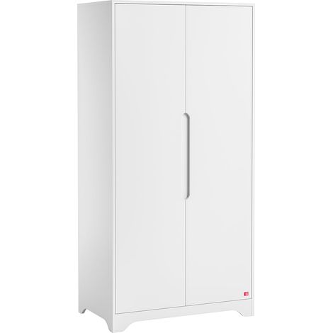 Schrank Ova mit 2 Türen, Weiß, 179.5cm (1/5)