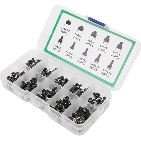 100 boutons-poussoirs tactiles pour la commande de produits électroniques tels que téléviseurs, appareils audio et ordinateurs. (1/5)