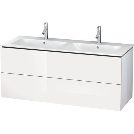 Mobile lavabo L-CUBE 1290x481x555mm cemento