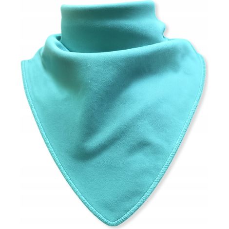 Sciarpa a collo alto per bambini 100% cotone 6-12 mesi Primavera Autunno basilico (1/5)
