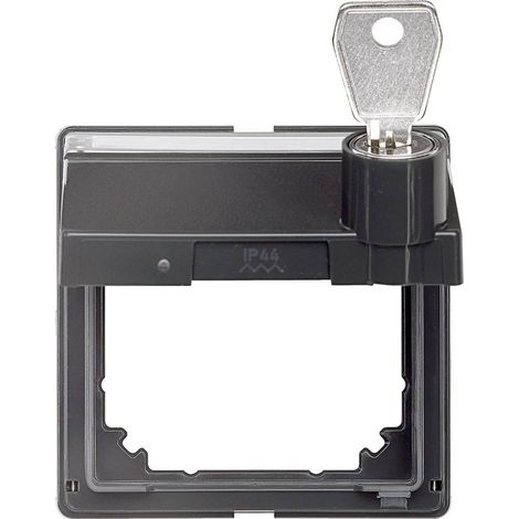 Merten Cadre intermédiaire Cache Aquadesign anthracite 516314 1 pc(s) C363091 (1/2)