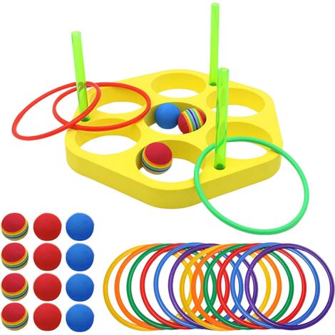 Jeu de lancer de piscine - Balles flottantes en mousse pour enfants (1/5)