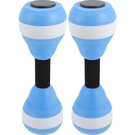 Dumbbell Aquatique - 2 Pièces - EVA Léger Flottant - Résistance dans l'Eau - Pour Cours de Gym en Piscine et Rééducation - 1 Paire (1/3)