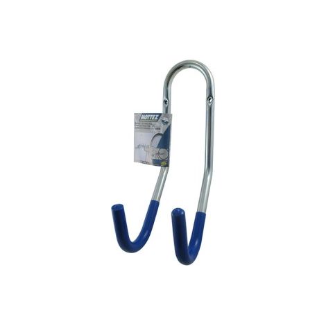 Wandhaken mit Ummantelung, 1 Fahrrad, doppelt (1/3)