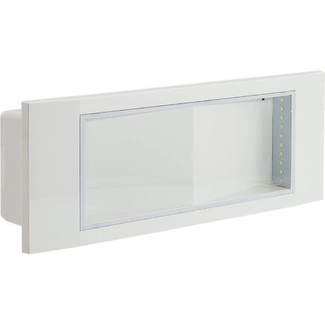 Plafonnier d'urgence LED 11 W, Blanc (1/5)