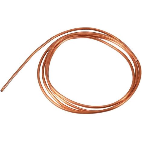 2M Flexible Copper Tube - Flexible Copper Tube OD 3mm x ID 2mm Flexible Coil Hose for Air Conditioner Refrigerator (1/5)