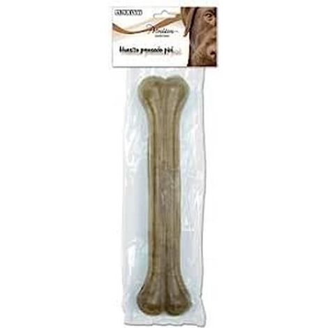 ARQUIVET - Osso pressato in pelle bovina30 cm (sacchetto 1 unità) - Osso per cani - Osso per rinforzare i denti del cane - Osso masticabile