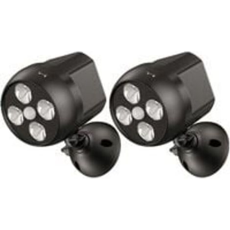 Waterproof Outdoor Motion Sensor Light, Wireless Sensor LED Floodlight, Outdoor Security Light for Stairs, Hallway, Garden, Patio (Set of 2) [Energy Class (1/2)