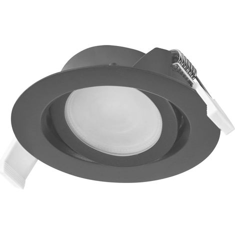 OSRAM HOMELIGHTING 4058075853836 Faretto da soffitto, Faretto LED da soffitto Nero (1/5)