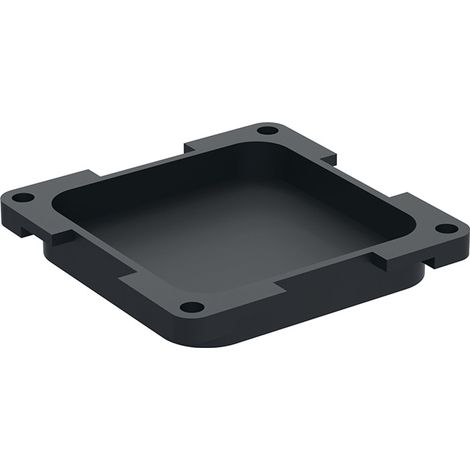 Couvercle de protection pour prise électrique Geberit ONE SPs à partir de 2021, noir mat