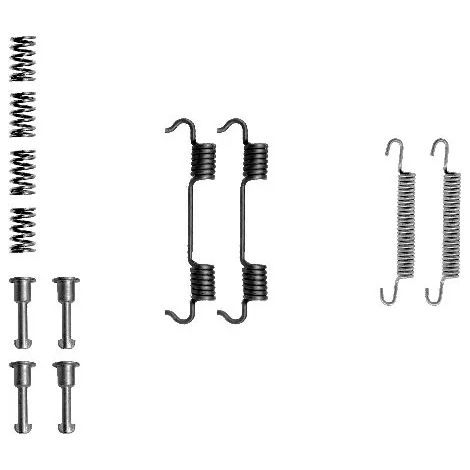 Kit d'accessoires, mâchoires de frein de stationnement Textar 97012600 ALPINA