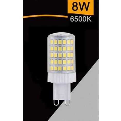 TrAdE Shop Traesio - Lampadina Led Smd G9 8 Watt 880 Lm Luce Calda Naturale Fredda Sparac-g9-8w-001 - -Bianco Freddo      -