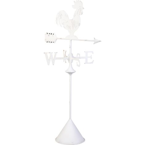 Veleta decorativa de metal 60.96x30.48x120.65h cm (1/5)