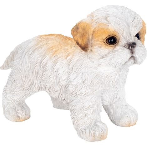 Signes Grimalt Figura De Perro Figuras  Perro Animales Blanco 8x16x12cm 36538