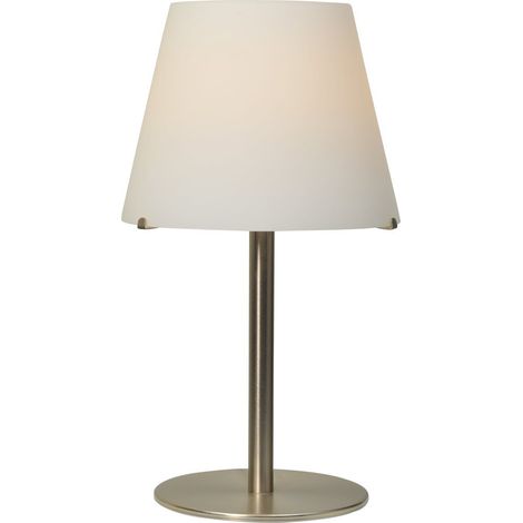 Lampe de table Calabro 44 cm gris mat avec blanc - 4910-37-06