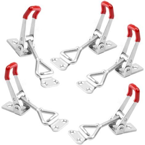 Knebelklemme Handwerkzeug Metall Türschloss Typ 100kg 220lbs 5er Set