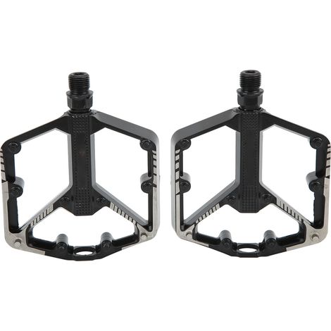 pedales para bicicleta de montaña, aleación de aluminio, antideslizantes, eje de acero de 14 mm, ciclismo. (1/5)