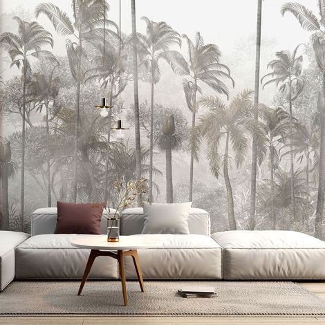 Papier peint panoramique - Forêt tropicale - 130 cm x 78 cm (1/4)