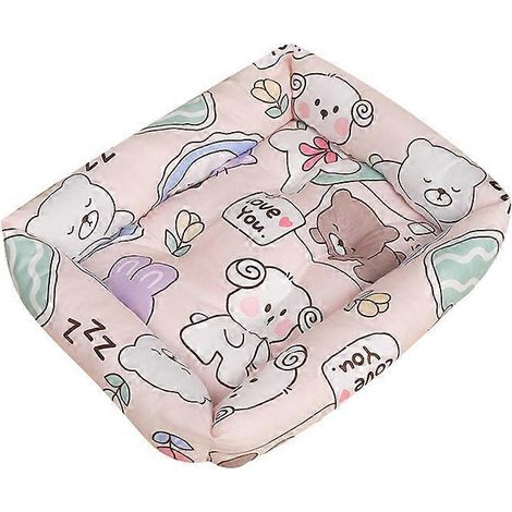 Lit rectangulaire pour animaux de compagnie, canapé-lit moelleux pour chien, L 60 x 75 cm (1/5)