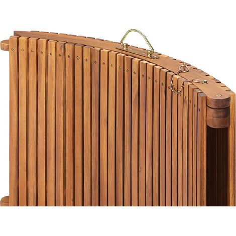CASARIA® Sonnenliege Klappbar Holz FSC®-zertifiziert 320kg Belastbarkeit 190x60cm Tragegriff Kofferfunktion Garten Balkon Terrasse Gartenliege Klappliege Akazie