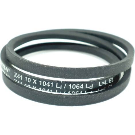 Courroie trapézoidale lisse Contitech Conti V Z41 10 x 1041 Li / 1064 Ld