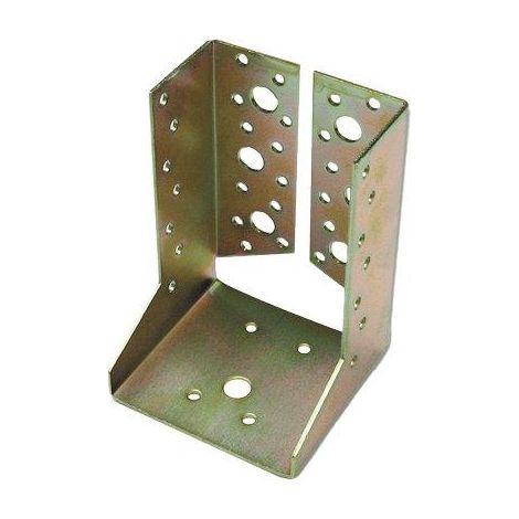 GIUNZIONE GAZEBO ESTREMITA ALI INTERNE 796 - ZINCATA GIALLA S.MM 2,0 MM  90X 85- 5 pezzi