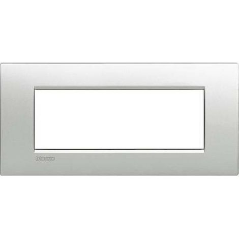 BTICINO LNC4807TE - Placca 7 Posti Quadra Tech LivingLight Air (1/4)