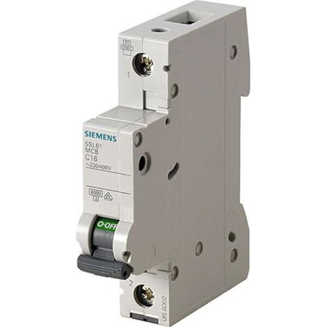 Siemens 5sl6 - Automático magnetotermico 230/400v 6ka 1 polo b 13a