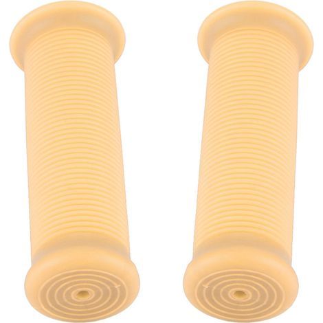Paar universelle Vintage-Motorradlenkergriffe, 25 mm (1 Zoll) und 28 mm (1,1 Zoll), aus beigem TPU (1/5)
