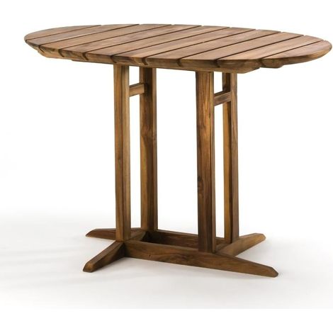 Tisch 100X75X70 Natürliches Teakholz (1/3)