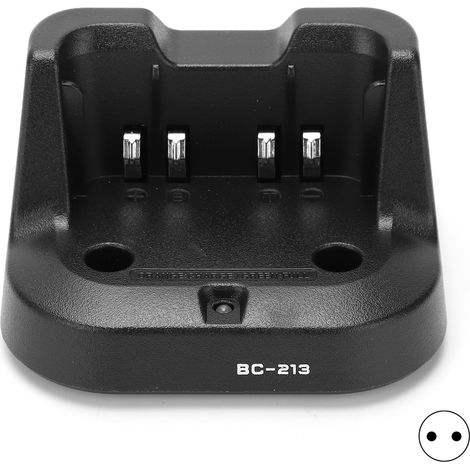 Chargeur de bureau pour talkie-walkie ICV88 ICU88 ICF1000 ICF2000 ICF1000D, 110-240V (prise UE) (1/5)