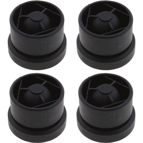 Lot de 4 œillets en caoutchouc pour capot de moteur 06A103226 Compatible avec Audi/VW/Seat/Skoda Accessoires automobiles Pièces de rechange (1/4)