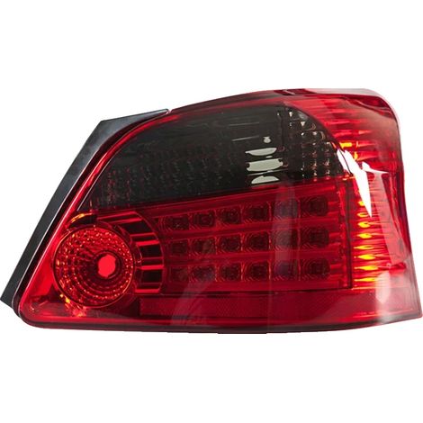 Gruppo ottico posteriore, aggiornamento a LED, compatibile con Toyota Vios 2008-2013, rosso, un set (1/2)