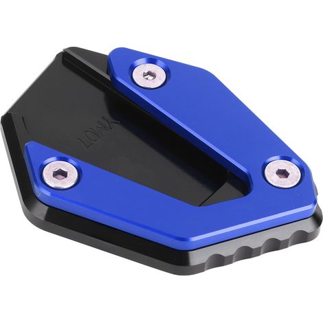 Support de béquille élargi antidérapant pour Yamaha MT-07/FZ-07/Tracer 700 2014-2019, bleu (1/5)