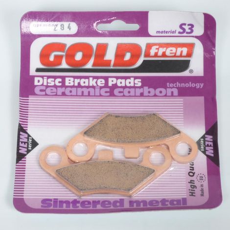 Bremsbelag Gold Fren für Quad WT Motors 500 Alaska 2008 bis 2009