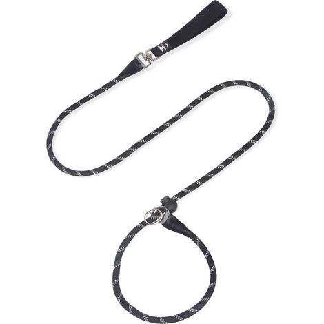 1 laisse pour chien, anti-traction, en nylon, poignée rembourrée, antidérapante, pour contrôle optimal (1/5)