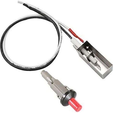 Kit d'allumage Piézo de rechange pour barbecues Weber - Compatible modèles 7510, Spirit E-210, Spirit 500/700, Genesis E-310/E-320, Silver/Gold/Platinum B/C. (1/5)
