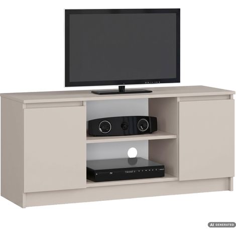 Mobile TV Cashmere 120 cm 2 ante 2 ripiani 120x40x55 cm (1/5)